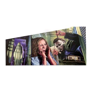 Halloween Cabinet Decal - Right